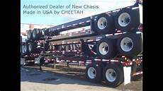 Chassis container trailer