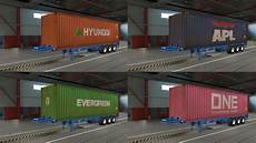 Container chassis trailer