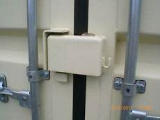 Container locking pins