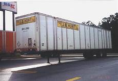 Container on trailer