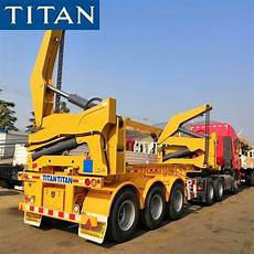 Container tipper chassis