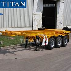 Container tipper chassis