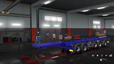 Container trailers chassis