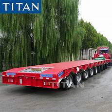 Lowbed trailers