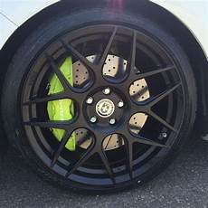 Neon Green Brake Calipers