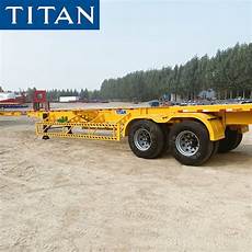 Used container chassis