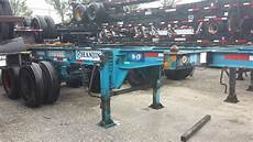 Used container chassis