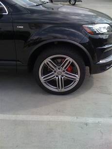 Audi Red Brake Calipers