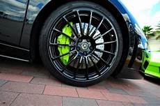 Lime Green Brake Calipers