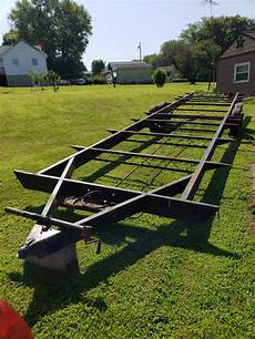 Motorcycle trailer frame