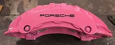 Pink Brake Caliper Covers