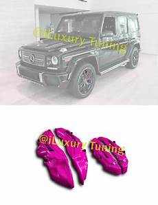 Pink Brake Caliper Covers