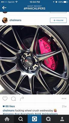 Pink Caliper Covers