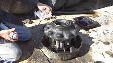 Semi truck axle