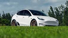 Tesla Red Brake Calipers