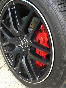 Tesla Red Brake Calipers
