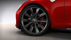 Tesla Red Calipers