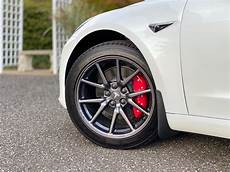 Tesla Red Calipers