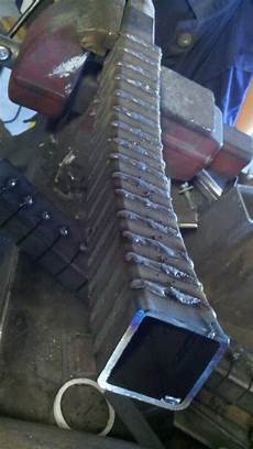 Truck frame welding