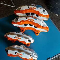 White Brake Calipers