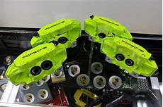 White Brake Calipers