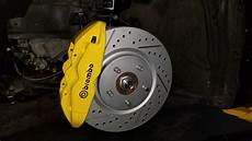 White Brembo Calipers