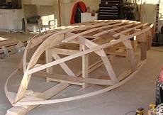 Wood trailer frame