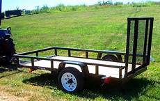 Wood trailer frame